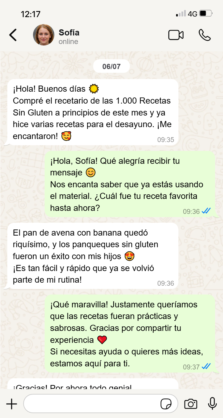 Testimonio Sofía - WhatsApp